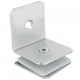 thumbnail image 3 of Alupre 90 ° Acero inoxidable Baño Ducha Vidrio Puerta Clip Abrazadera Bisagra Soporte Soporte, 3 of 9