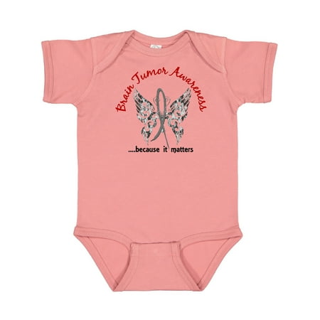 

Inktastic Brain Tumor Butterfly 6.1 Gift Baby Boy or Baby Girl Bodysuit