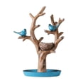 thumbnail image 2 of Pájaro árbol en soporte de joyería Lvero Bandeja Gloria puesto de joyería, 2 of 9