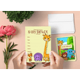 thumbnail image 2 of Jungle Baby Shower Invitations – 20 Cards & 20 Envelopes, 2 of 4