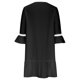 thumbnail image 5 of ICHUANYI Clearance Women Summer Casual Short Sleeve V Neck Solid Pagoda Sleeve Dresses Loose Dress(Black, M) ICHUANYI WER2023080706939, 5 of 5