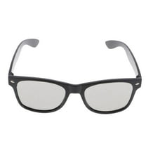 Passive 3D glasses, , for , Vizio and all Passive 3D TVs & 3D Cinema glasses Black