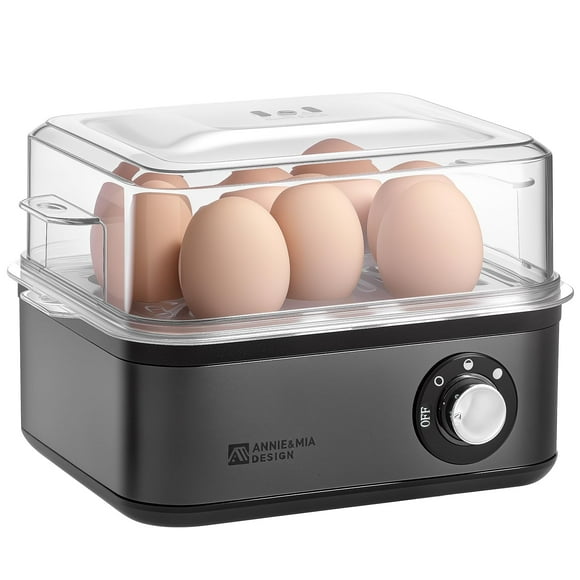 Cocedor eléctrico de huevos Annie & Mia Design para 8 huevos, 500 W