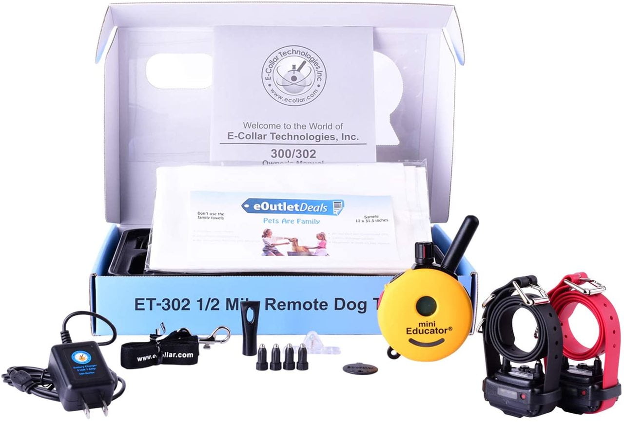 Mini Educator ECollar ET300 / ET302 Dog Training Collar System with