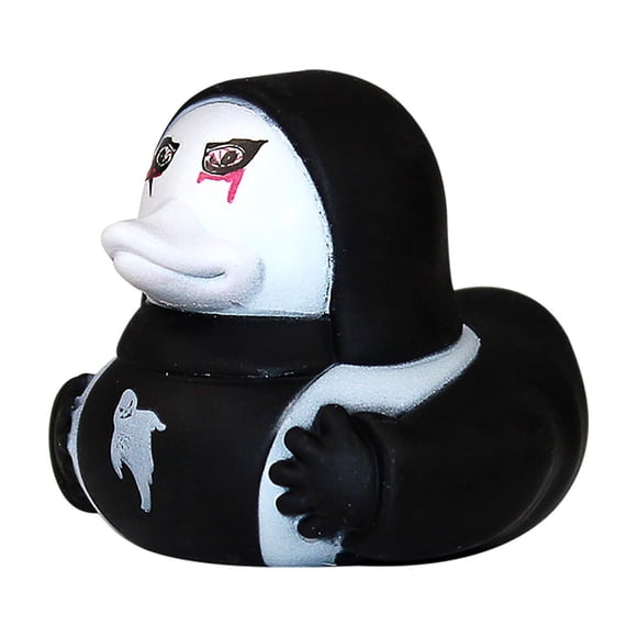 Kyusrd Décorations d'Halloween pour l'Intérieur et l'Extérieur Offres 2025!Canards d'Horreur d'Halloween Visage de Fantôme Peut Presser les Petits Canards