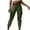 Army Green, variant on YYDGH Women's Joggers High Waisted Yoga Pants with Pockets Workout Athletic Loose Lounge Pants Beige S