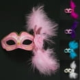 thumbnail image 2 of Plague Doctor Masque de Fête d'Halloween Steampunk en Similicuir avec Nez et Bec d'Oiseau, 2 of 5