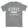 thumbnail image 1 of Wamac Illinois Classic Established Men's Cotton T-Shirt, 1 of 1
