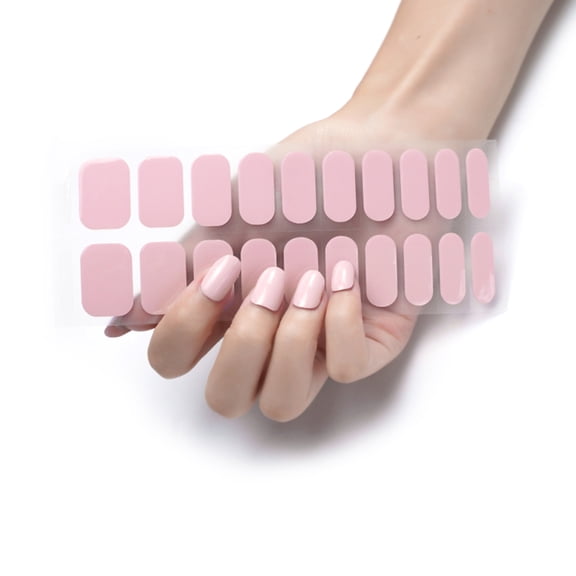 20Pcs Nail Wraps Polish Strips Self Adhesive Nail Polish Sticker Gel Nail Strips