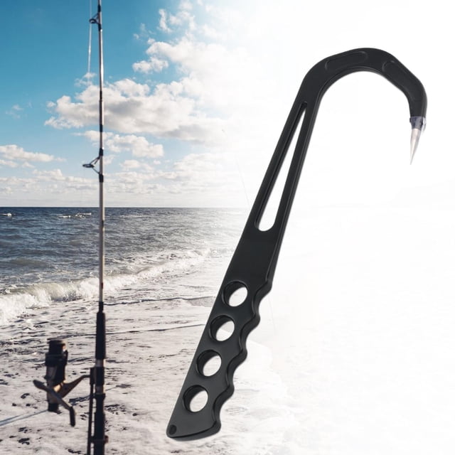 DYNWAVECA ing Gaff Easy to Use Lightweight ing Accessories Multifunctional Handheld Hook Grip for Outdoor Ice ing