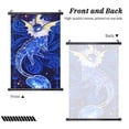 thumbnail image 2 of Vaporeon Poster Hanger Plastic Shaft Hanging Poster Wall Art Prints Canvas Decoration Artwork Gifts For Home Living Room Bedroom 16"X24", 2 of 7