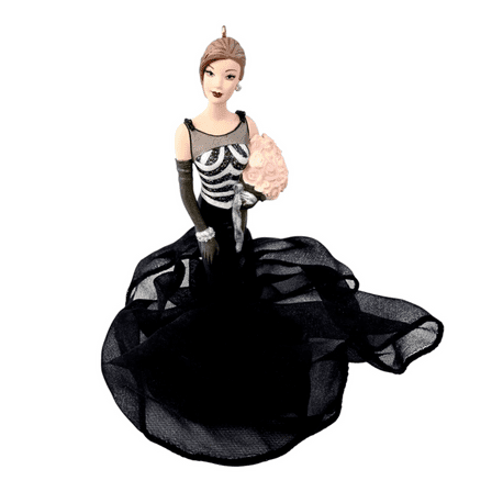 1999 40th Anniversary Barbie (Barbie) Hallmark Keepsake Christmas Tree Ornaments QXI8049