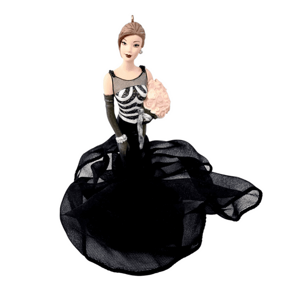 1999 40th Anniversary Barbie (Barbie) Hallmark Keepsake Christmas Tree Ornaments QXI8049