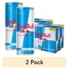 (2 pack) Red Bull Sugarfree Energy Drink, 80mg Caffeine, 8.4 fl oz, Pack of 6 Cans