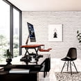 thumbnail image 4 of VersaDesk® 36"x24" PowerPro® Electric Height Adjustable Standing Desk Converter for Dual Monitors & Laptop Workstations, Cherry, w/ USB Charging Port, 4 of 7