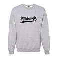 thumbnail image 2 of Go All Out City Of Pittsburgh Pennsylvania Pride Fashion Script Sweatshirt Crewneck Mens/Youth, 2 of 4