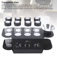 thumbnail image 3 of Tubos De Almacenamiento De Granos De Café Con Soporte De Válvula De Escape Unidireccional, Viales De Vidrio Transparente Para Hojas De Té Y Nueces, 8 Uds., 3 of 7