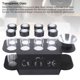 thumbnail image 3 of Tubos De Almacenamiento De Granos De Café Con Soporte De Válvula De Escape Unidireccional, Viales De Vidrio Transparente Para Hojas De Té Y Nueces, 8 Uds., 3 of 7
