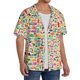 thumbnail image 2 of Balery Travel Camisa Casual de Manga Corta con Botones para Hombre, Texturizada, Estilo Cubano, para Playa, Verano-3X-Large, 2 of 5