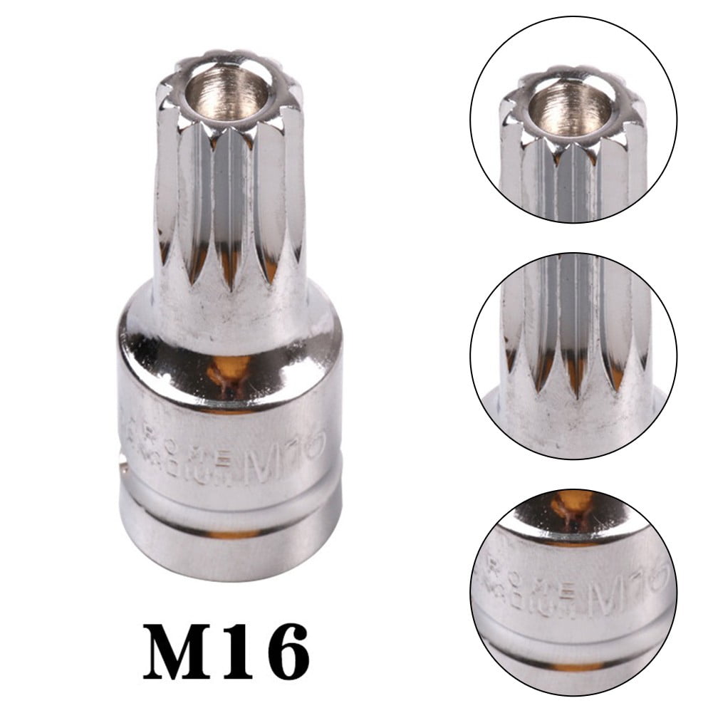 RANMEI M16 Square Head Drain Plug Socket Special Oil Pan Screw Socket