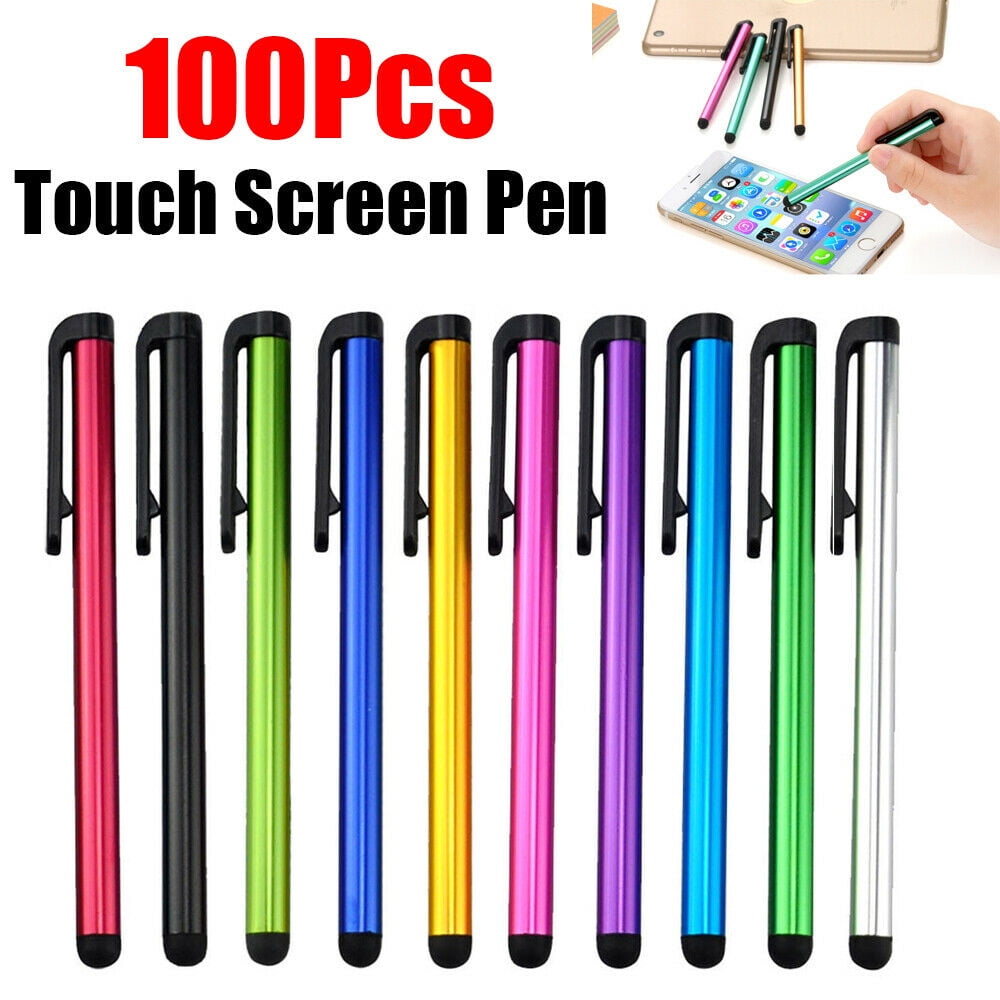 10x Universal Metal Touch Screen Pen Stylus For iPhone iPad Tablet Phone ES 