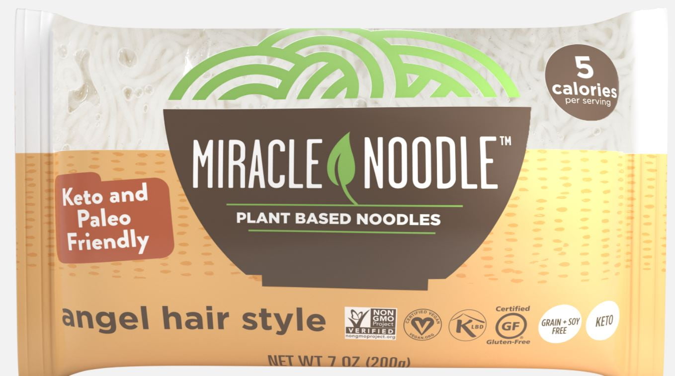 Miracle Noodle Angel Hair Shirataki Pasta, 7 oz 