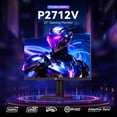 thumbnail image 3 of TITAN ARMY Gaming Monitor 27 Inch, 4K@160Hz, FHD@320Hz, Fast IPS 1ms HDR400, Adaptive-Sync, 135% sRGB, PC Monitor Home Office Movies-P2712V, 3 of 21