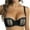 Black, variant on Women's Half-Cup Lace Bras Push up Support Gathered Bras Underwired Low Cut Mesh Bralettes Comfortable Breathable Lightweight Design Black3 34-M