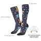 thumbnail image 4 of Balery Cartoon Dinosaur Scooter Sport Blue Calcetines novedosos Calcetines deportivos Calcetines hasta la rodilla Calcetines de algodón Calcetines originales y geniales, 4 of 6