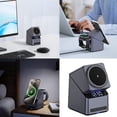 thumbnail image 2 of YIGSECU 15W Charging Hub Adjustable Phone Stand And Minimalist Digital Clock, 2 of 10