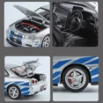 thumbnail image 4 of CHAO Nissan Skyline Gtr R34 Brian Rapido Y Furioso Miniautos, 4 of 5
