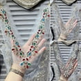 thumbnail image 3 of V Neck Rhinestones Appliques for Enhancing Formal and Casual Dress Accessory, 3 of 15