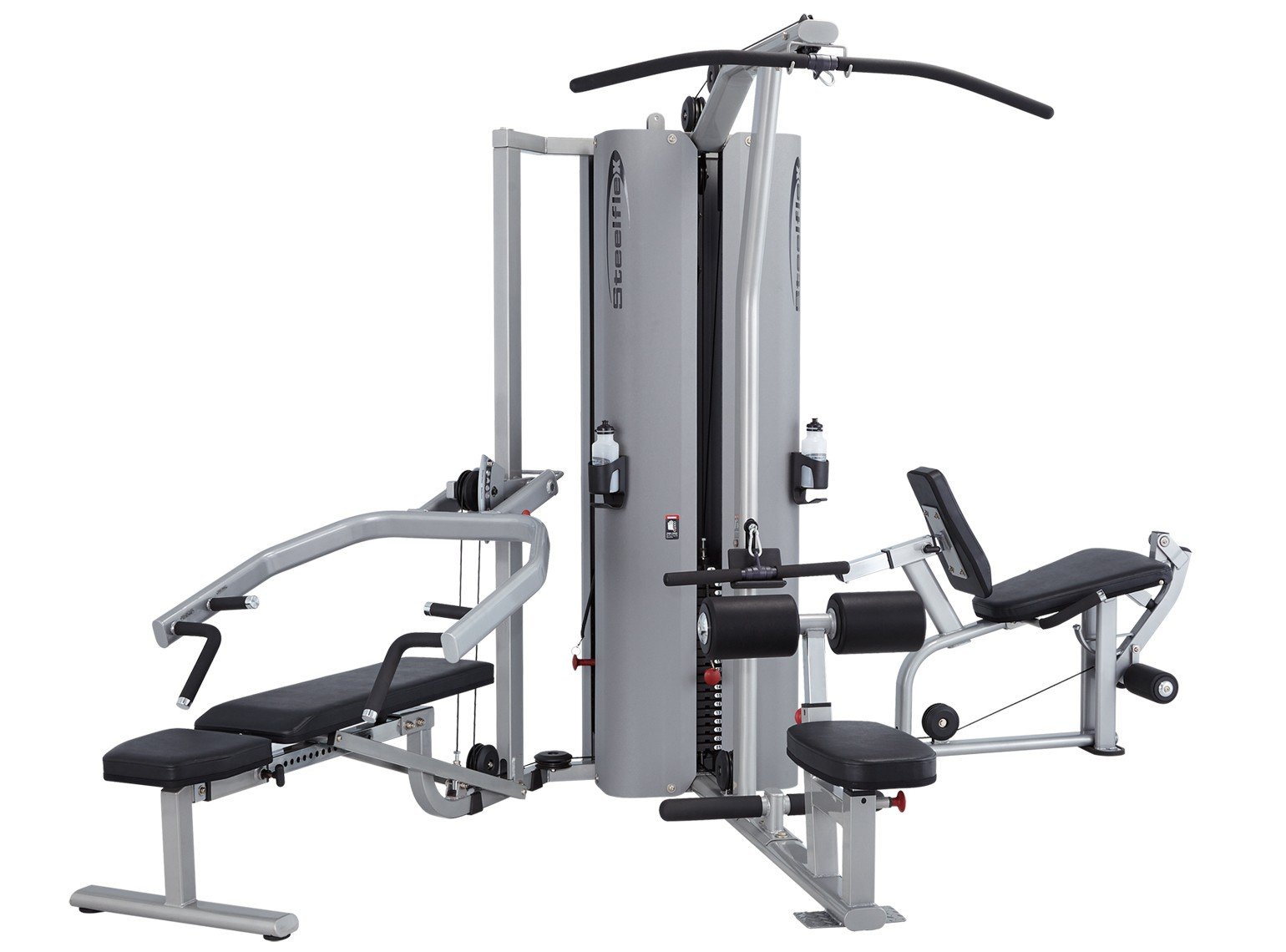 SteelFlex MG300 Commercial Multi Station Gym Machine 630 lb. Pulley Weight Stack - image 1 of 4