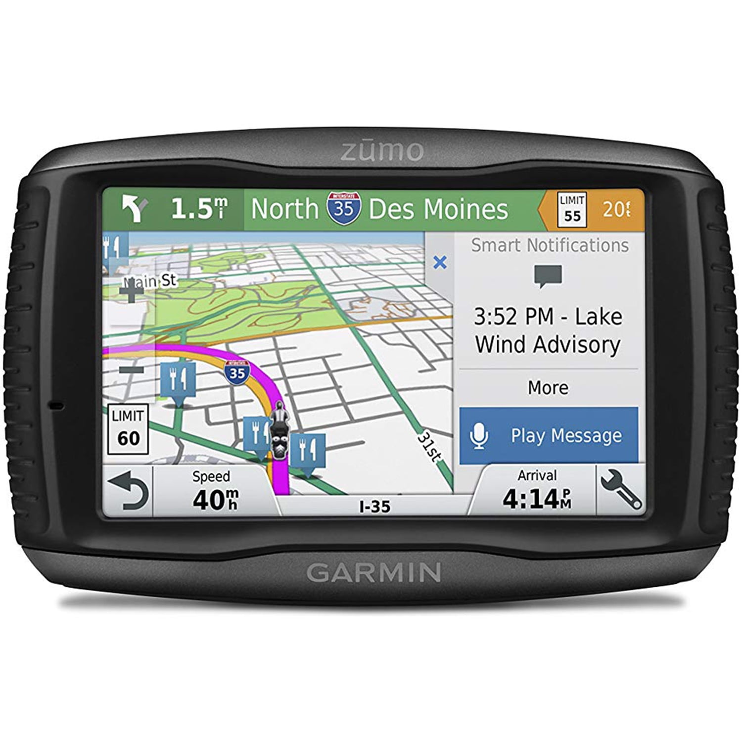 Garmin Zumo 595LM Motorcycle GPS - Walmart.com