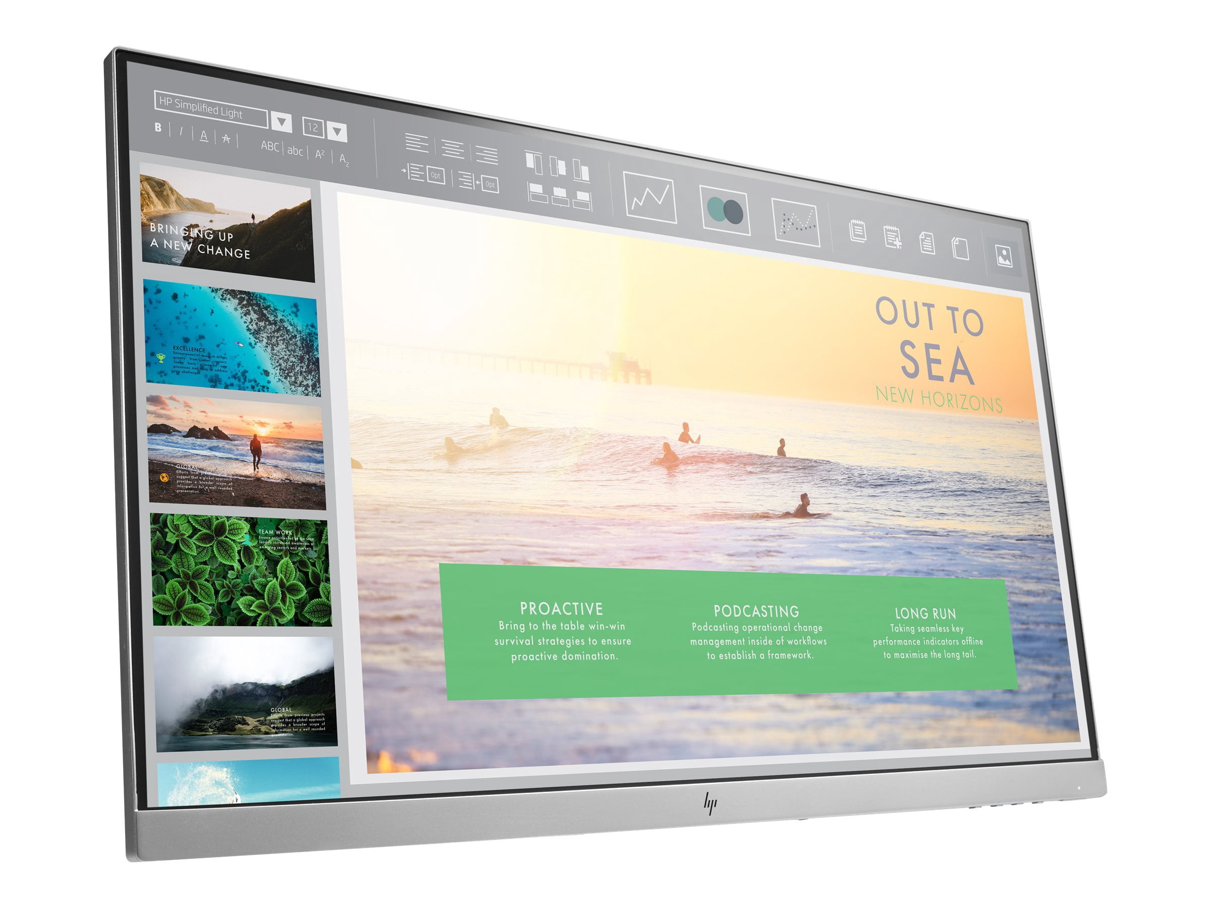 Restored HP Business E233 23" LED LCD Monitor - 16:9 - 5 ms - 1920 x 1080 - 16.7 Million Colors - 250 Nit - 5,000,000:1 - Full HD - HDMI - VGA - DisplayPort - USB - 36 W - Silver - Australia/New Zealand M (Refurbished)