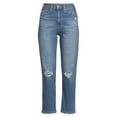 thumbnail image 6 of Signature by Levi Strauss & Co. Women's Heritage High Rise Straight Jeans, 6 of 6