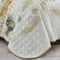 thumbnail image 5 of ESCA JB22227 Q Eudora Bedspread Set, Gold & Beige - Queen Size - 3 Piece, 5 of 6