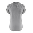 thumbnail image 4 of Fanxing Short Sleeve Tunic Tops for Women Summer to Wear with Jeans Loose Fitting A-Line Tunics Boho T Shirts S-2XL, 4 of 5