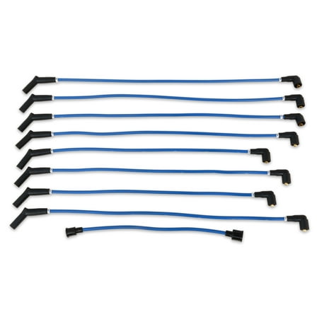 Scott Drake C5OZ-12259-BL8 289-302 8mm Ford Logo Ignition Wires