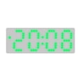 thumbnail image 1 of Réveils Numériques Led 3 Niveaux de Luminosité Affichage Heure/température/date Horloge de Table, 1 of 8