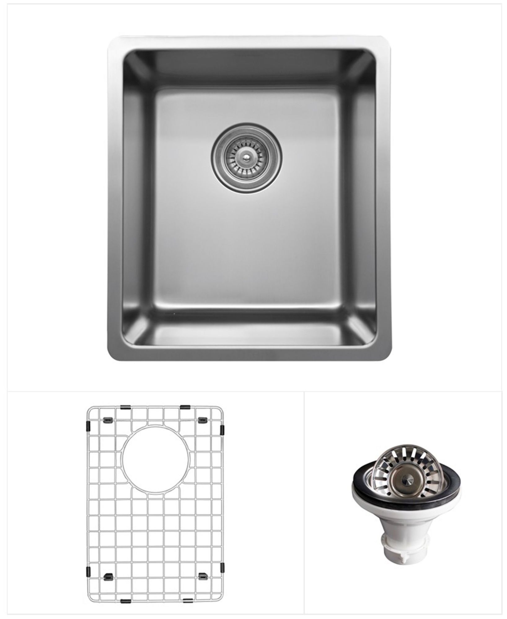 Karran Usa Nc410Pk1 Novaro 15" Undermount Single Basin Stainless