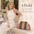 thumbnail image 4 of Striped Diamond Cloud Handbag for Women, 1 Pack Soft Knitted Crossbody Purse, Lightweight Clip Top Shoulder Clutch Bag for Everyday Style Travel(RL), 4 of 7