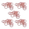 thumbnail image 1 of 100 Pcs 10 mm x 14 mm x 1 mm Arandela de Cobre Sello Espaciador Sello, 1 of 5