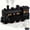 Black, variant on Clearance Christmas Train Diffuser, 2026 New Train Humidifier Diffuser, 300ml Vintage Steam Train Essential Oil Diffuser, 2 Color LED Dual Mist Modes with Remote Control, 2/8 Hours Auto Shut-Off