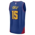 thumbnail image 3 of Men's Fanatics Nikola Jokic Blue Denver Nuggets Fast Break Replica Player Jersey - Statement Edition, 3 of 3