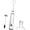 White, variant on TechNvoa Electric Drink Beater 1 Pack, Black, Electric for Coffee And Baking