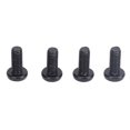 thumbnail image 2 of 4 Pcs License Plate Fastener Screw, Black License Plate Screws Stainless Steel Star T25 Drive License Plate Screws for  Model Y, 2 of 7