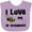 Lavender, variant on Inktastic Grandkids Visit Grandma Honey Bee Boys or Girls Baby Bib