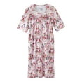 thumbnail image 1 of Chemise de Nuit Adaptative à Dos Ouvert pour Femmes avec Garniture en Dentelle, 1 of 1