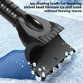 thumbnail image 5 of StSilkitty Rotatable And Extendable Car Snow Shovel With Ice Scraper And Removable Snow Brush Multipurpose Icer And Defroster For Winter Vehicle Care, 5 of 9